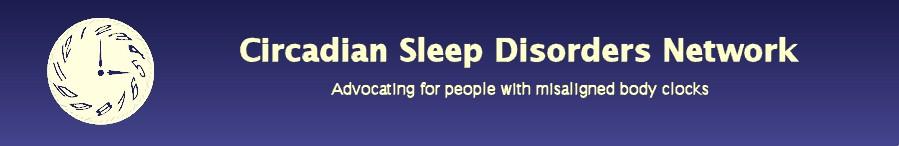 Circadian Sleep Disorders Network header