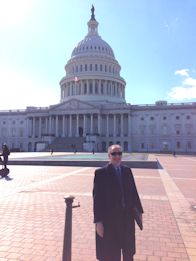 Peter Mansbach at the U.S. Capitol