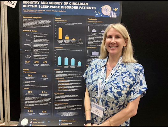 Alex at Survey Poster