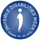 Invisible Disabilities Week logo