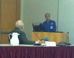 Peter Mansbach speaking at NIH SDRAB