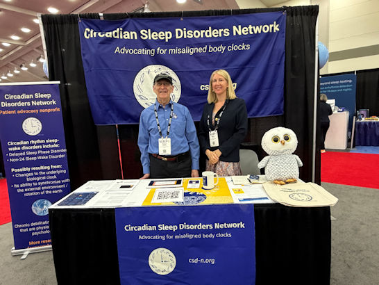 Peter and Alex at CSD-N booth