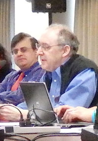 Peter Mansbach speaking at NIH SDRAB